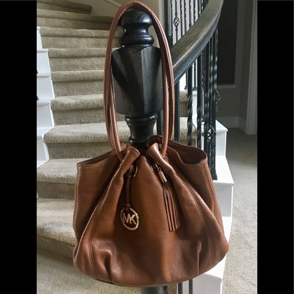 Michael Kors Leather Ring Tote